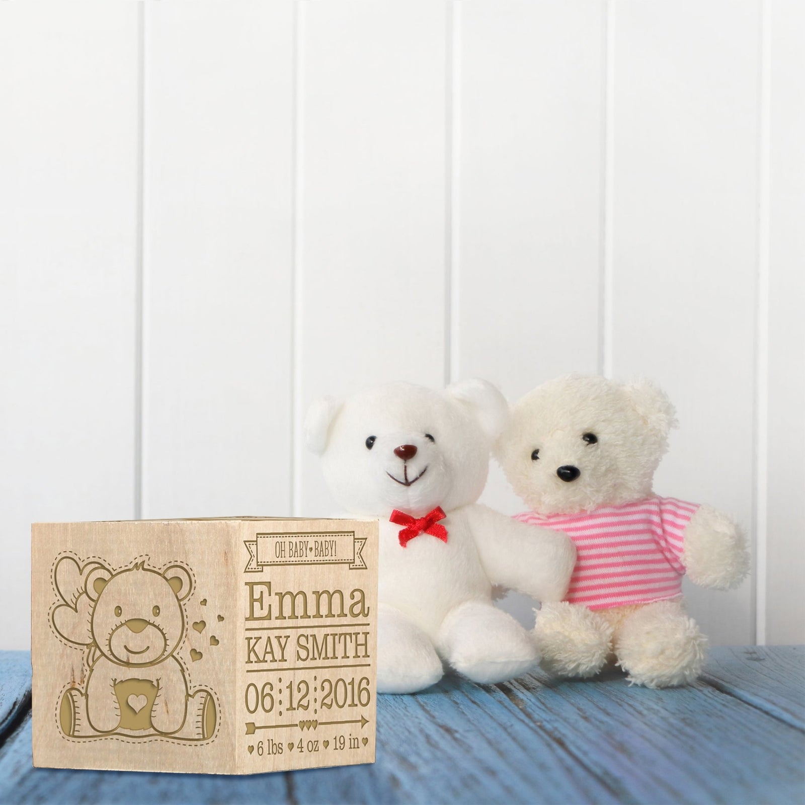 Personalized Baby Block - First We Had Each Other - LifeSong Milestones