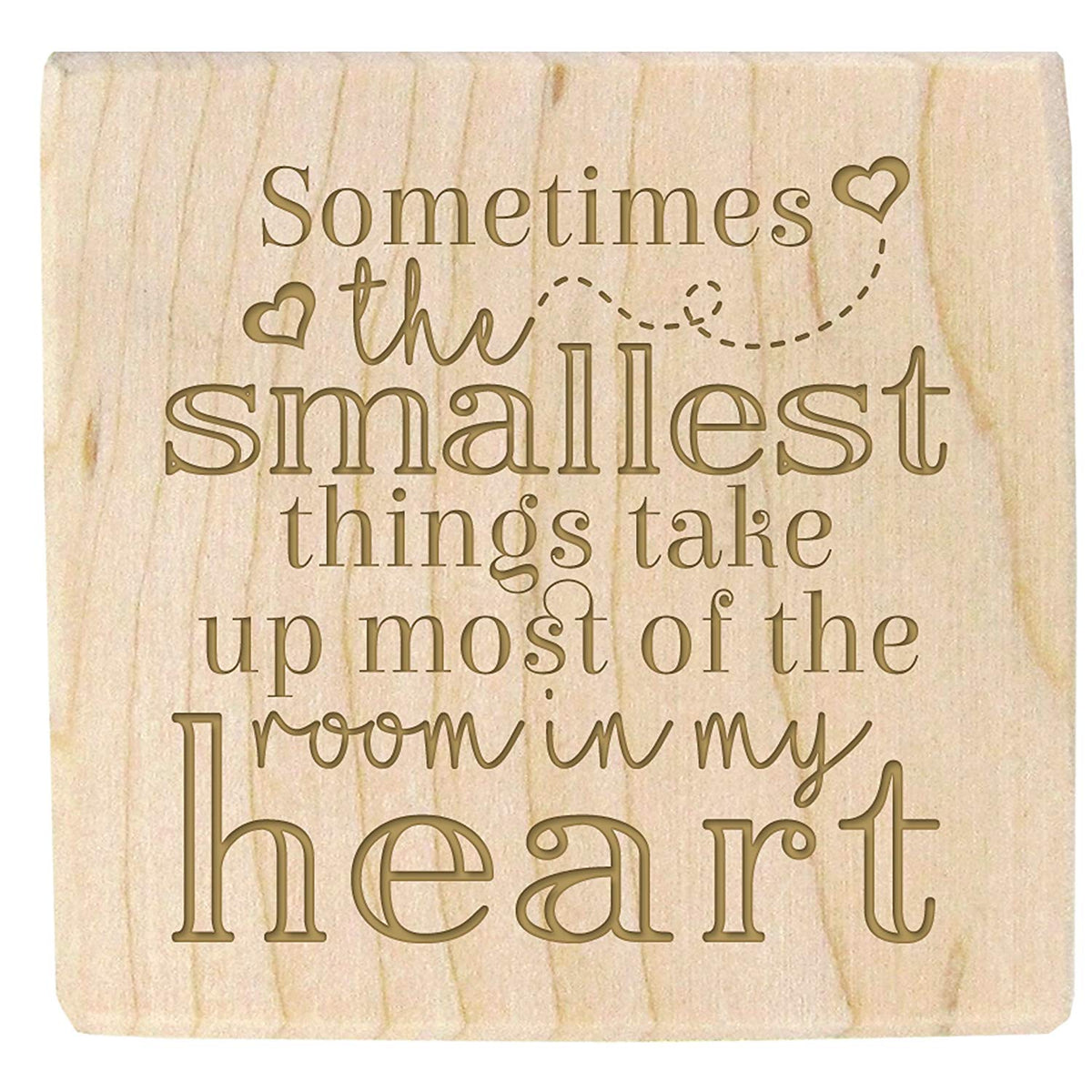 Personalized Baby Block - Love At First Sight - LifeSong Milestones