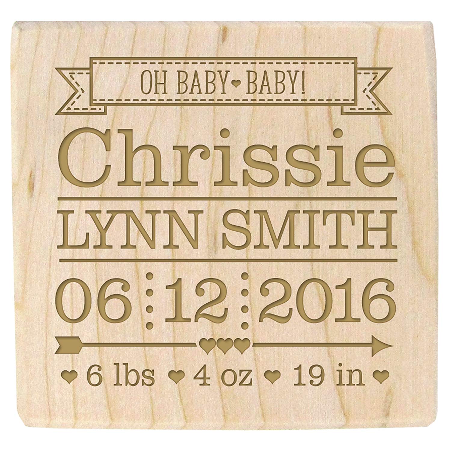 Personalized Baby Block - You Are My Sunshine - LifeSong Milestones
