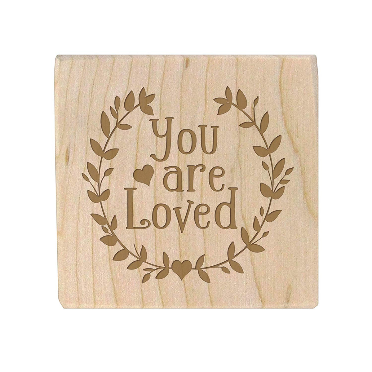 Personalized Baby Dedication Maple Blocks - May God Bless You - LifeSong Milestones