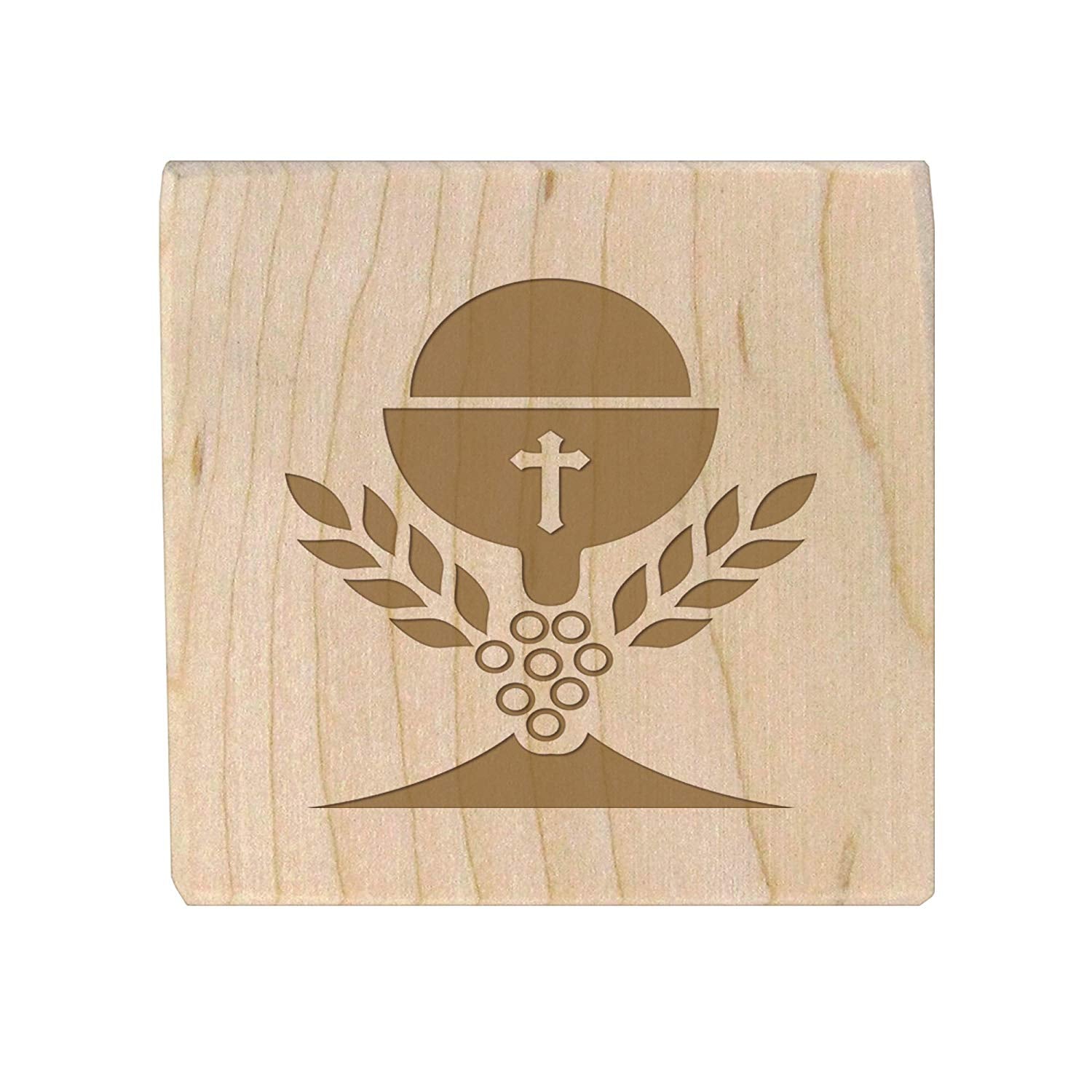 Personalized Baby Dedication Maple Blocks - May God Bless You - LifeSong Milestones