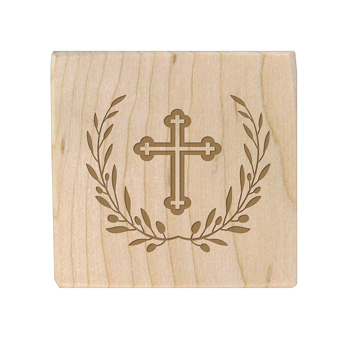 Personalized Baby Dedication Maple Blocks - May God Bless You - LifeSong Milestones