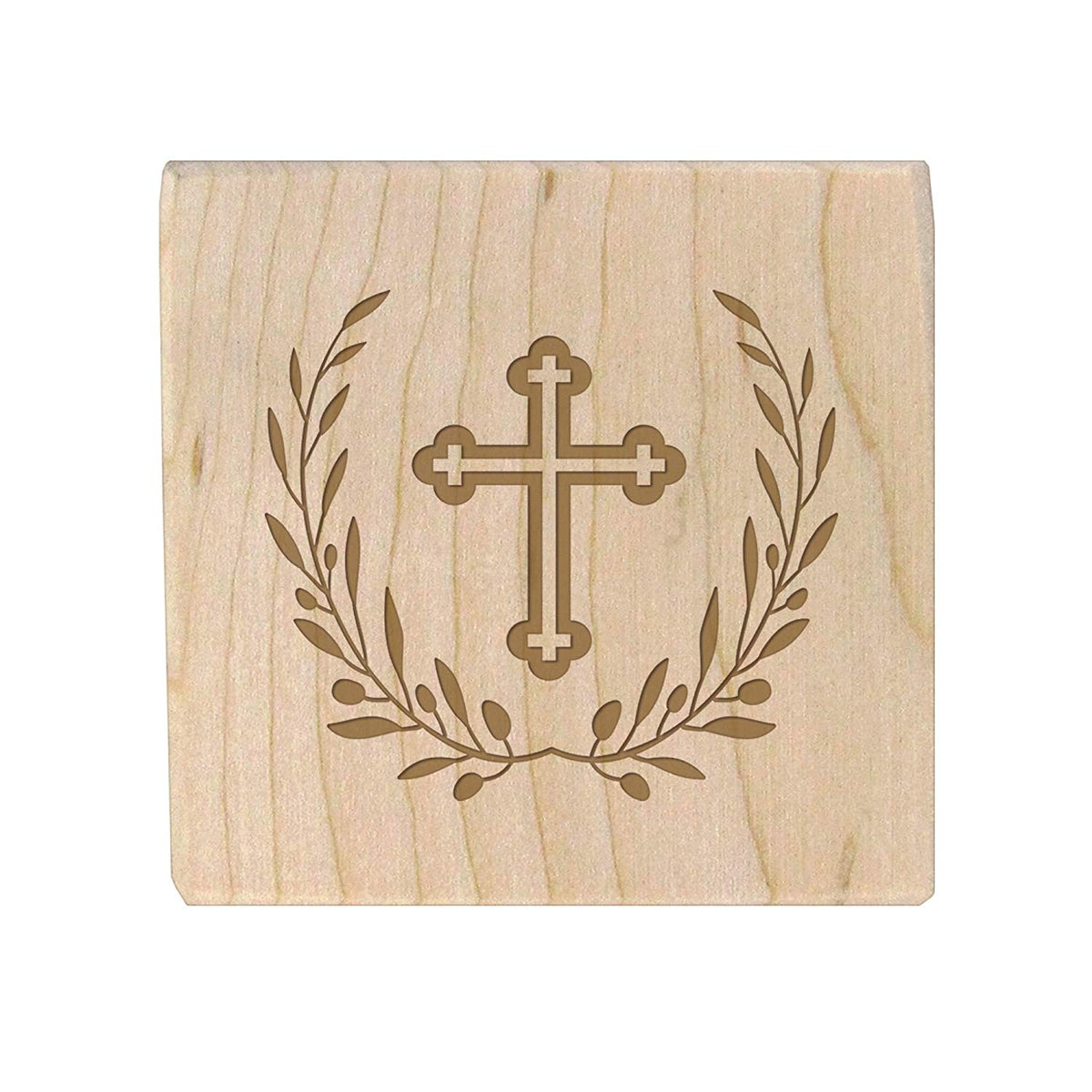 Personalized Baby Dedication Maple Blocks - May God Bless You - LifeSong Milestones