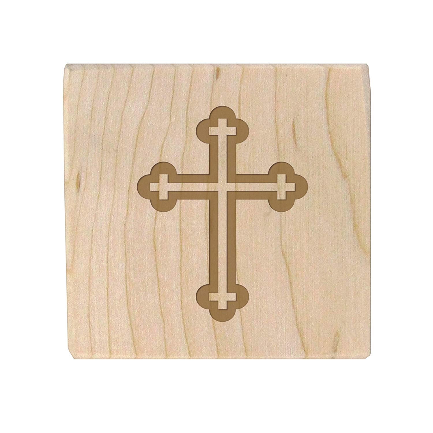 Personalized Baby Dedication Maple Blocks - May God Bless You - LifeSong Milestones