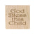 Personalized Baby Dedication Maple Blocks - May God Bless You - LifeSong Milestones