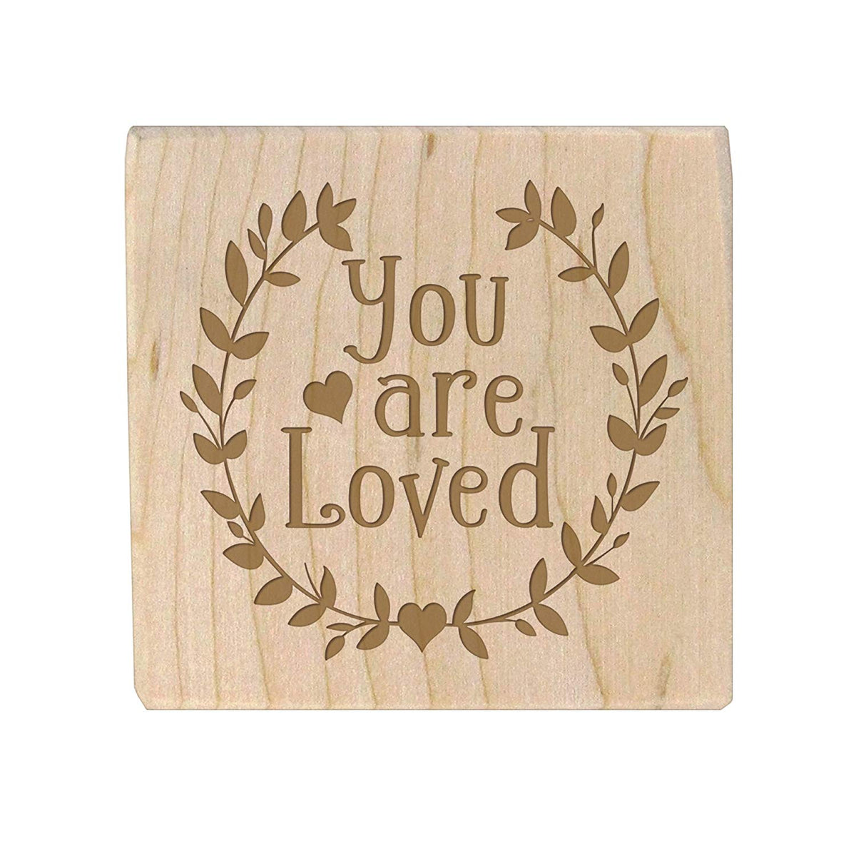 Personalized Baby Dedication Maple Blocks - May God Bless You - LifeSong Milestones