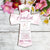 Personalized Baby Dedication Wooden Mini Cross - For I Know The Plans - LifeSong Milestones