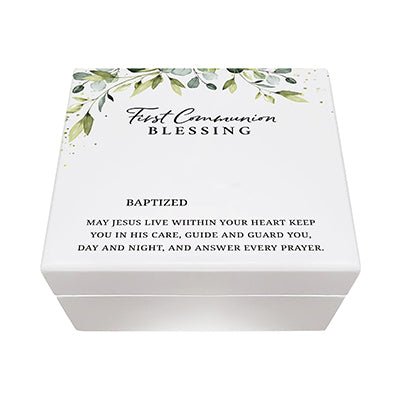 Lifesong Milestones Jewelry Keepsake Box with inset mirror for boys