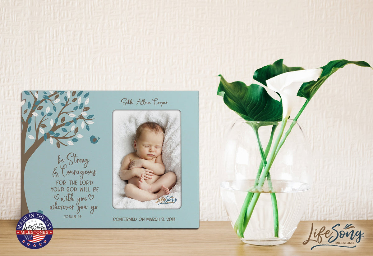 Personalized Baptism Blessing Frame For Newborn -May You Feel - LifeSong Milestones