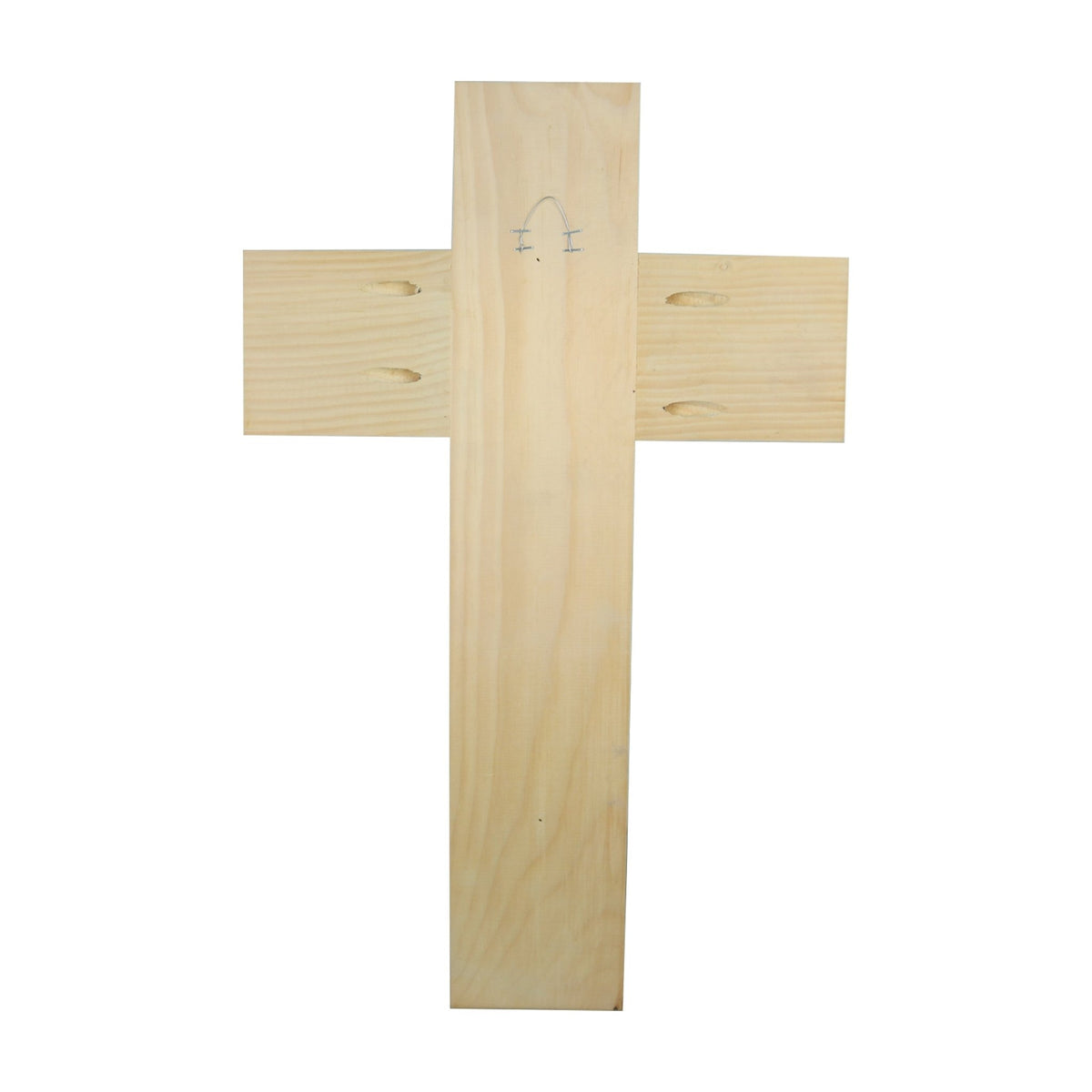 Personalized Baptism Double Crosses Wall Decor - Blue - LifeSong Milestones