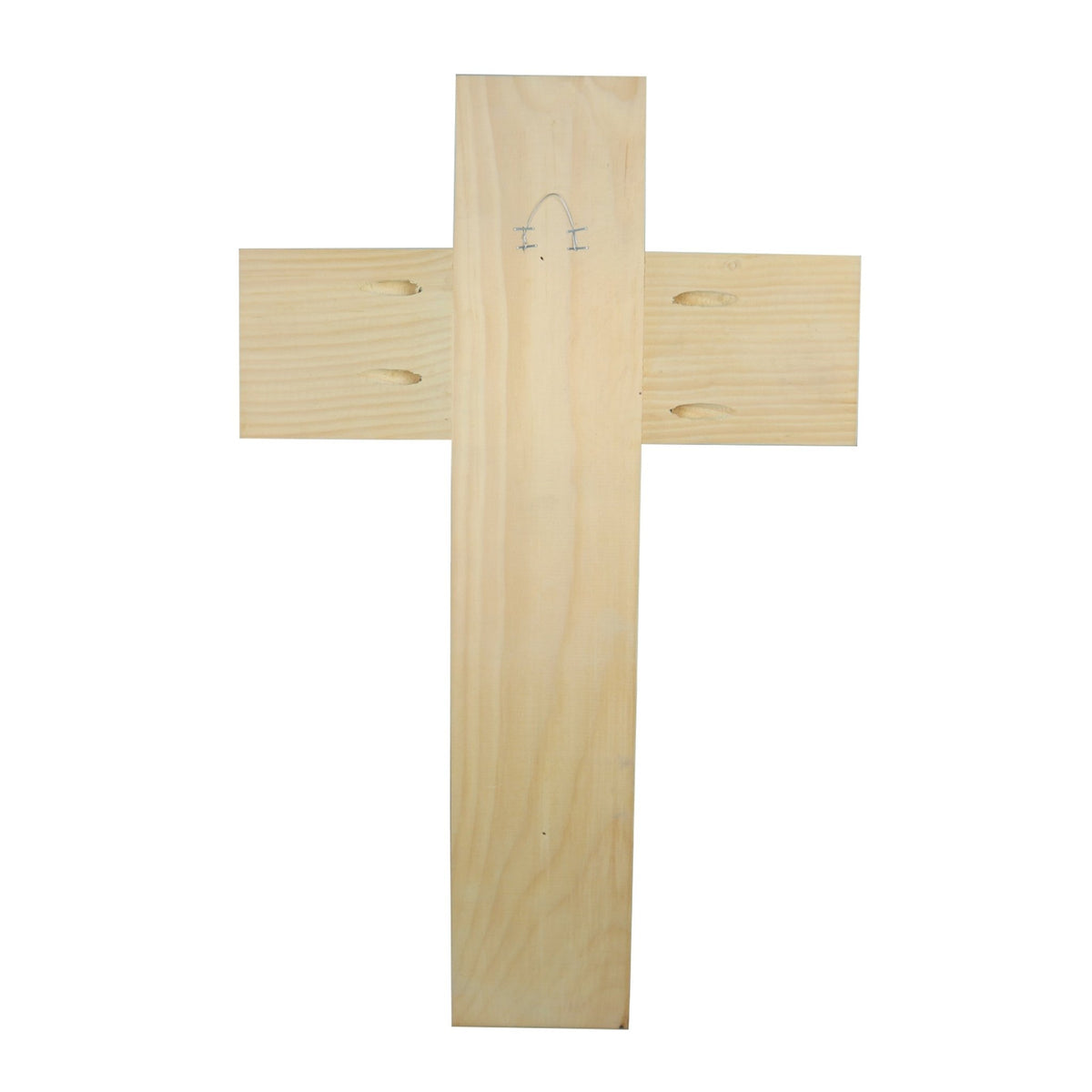 Personalized Baptism Double Crosses Wall Decor - Pink - LifeSong Milestones