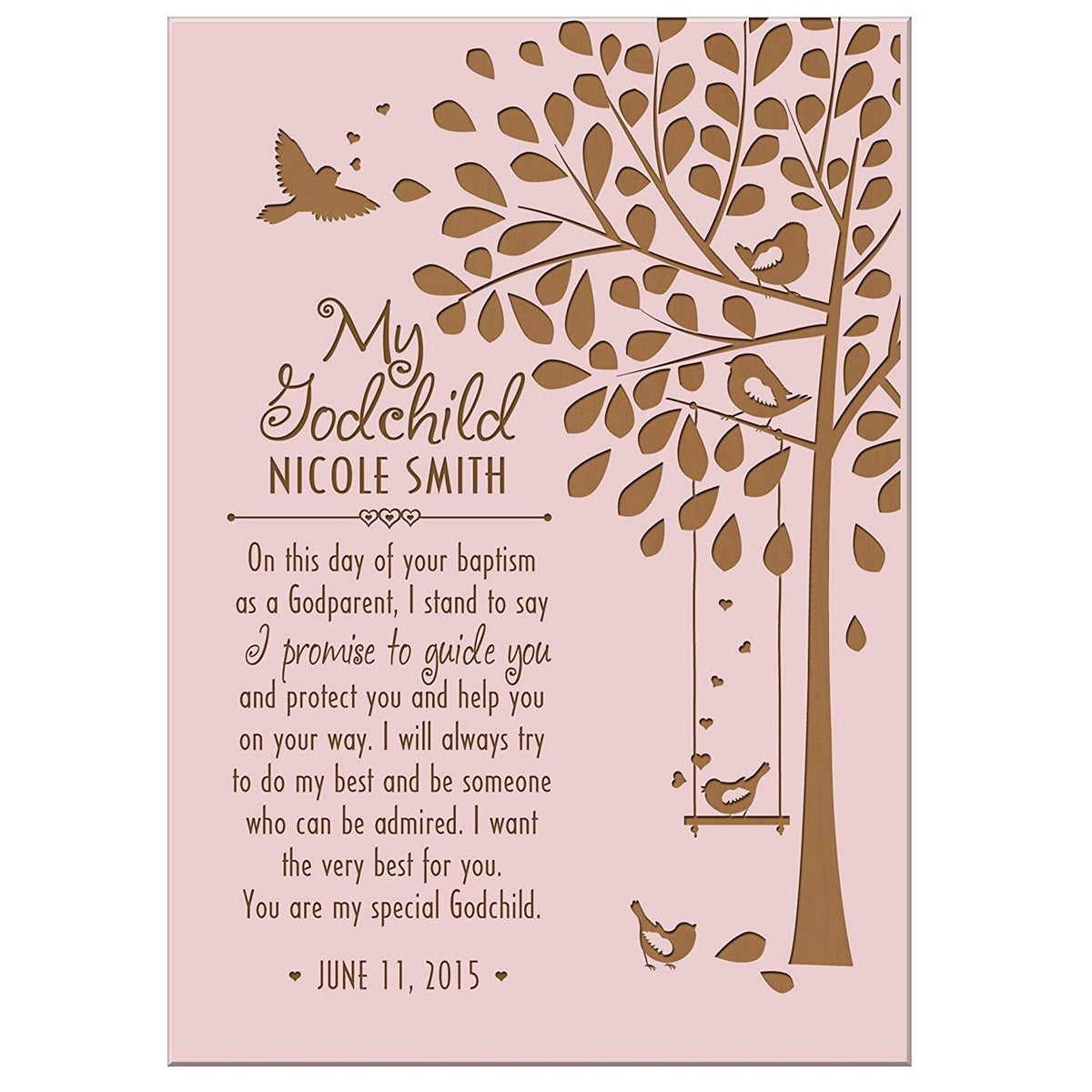 Baptismal Gift for Godchild