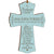 Personalized Baptism Mini Wall Cross Spanish Verse - May Jesus Live - LifeSong Milestones