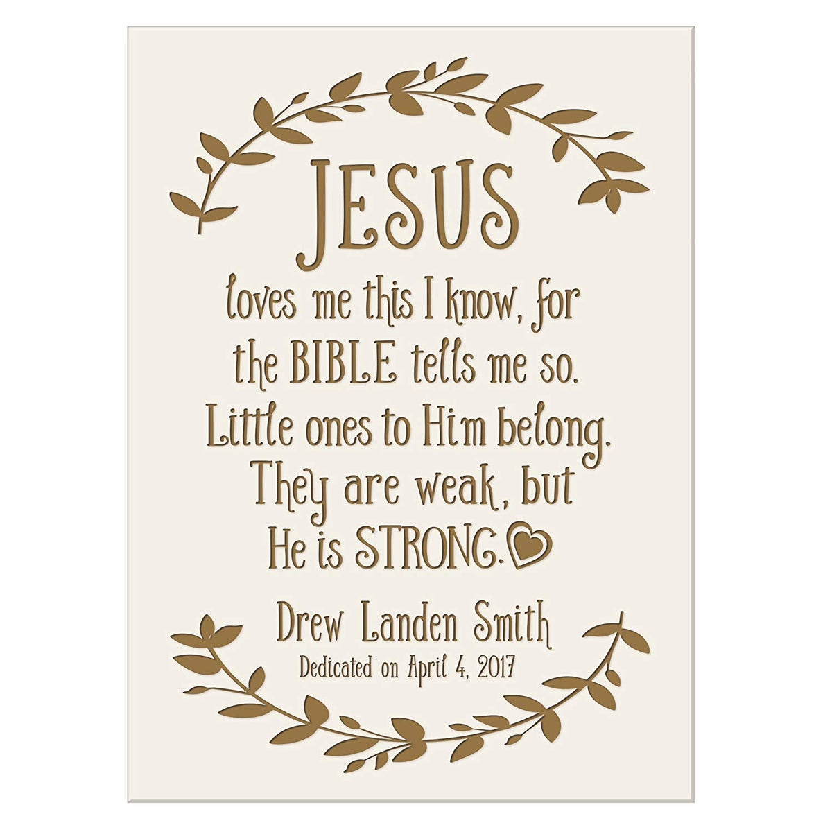 Baptismal Gift for Godchild