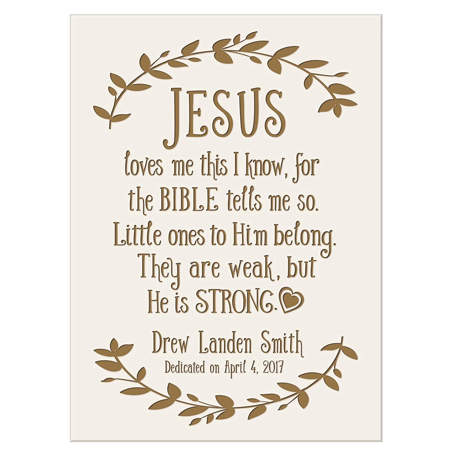 Baptismal Gift for Godchild