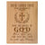 Personalized Baptism Wall Plaque - May The Grace Of God - LifeSong Milestones