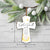 Personalized Baptism Wooden Mini Cross - Now I Lay Me Down - LifeSong Milestones