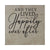 Personalized Ceramic Trivet with Inspirational verse 5.75in (And They Lived) - LifeSong Milestones