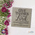 Personalized Ceramic Trivet with Inspirational verse 5.75in (Give Thanks) - LifeSong Milestones
