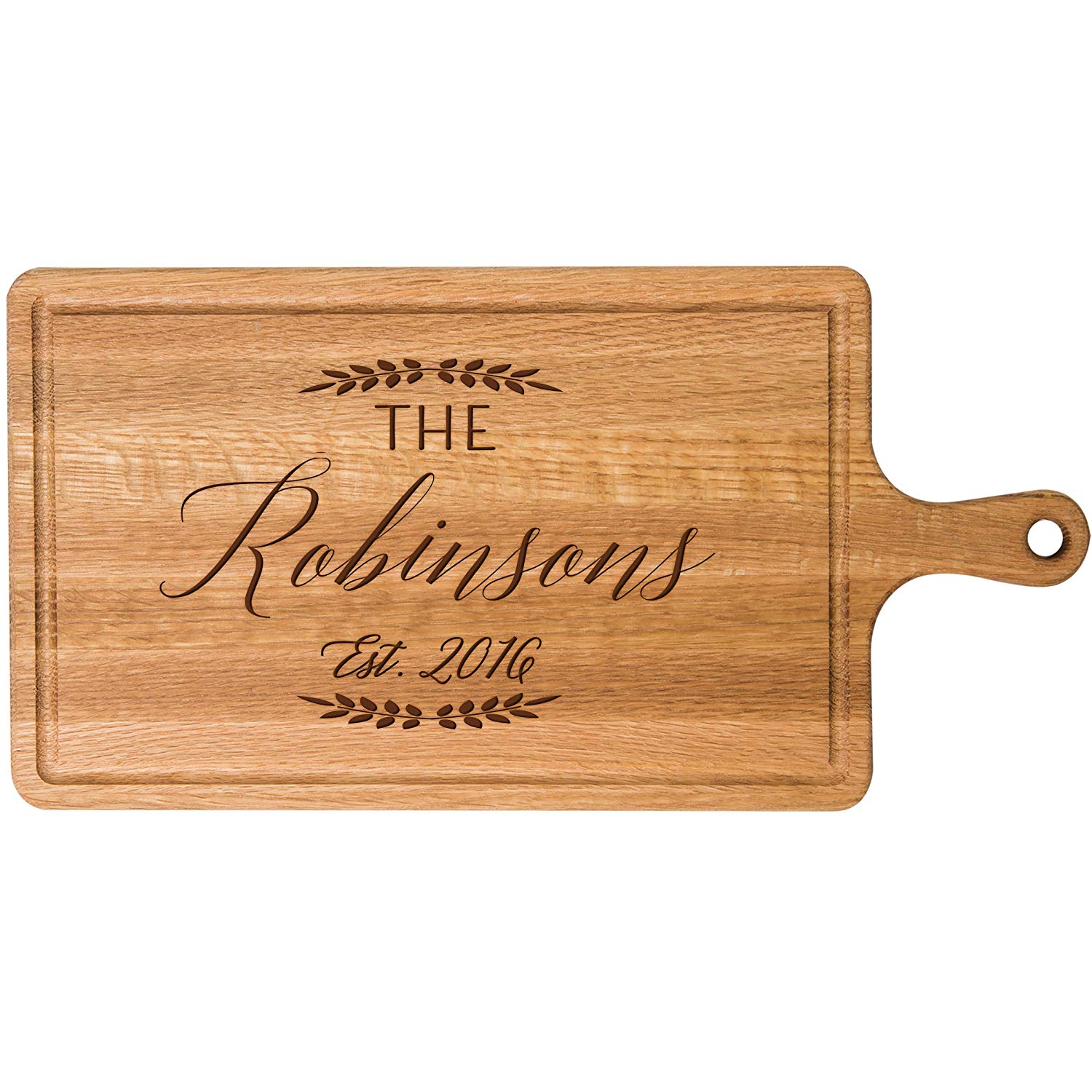 Personalized Cherry Cutting Board - Chopping board -Butcher Block Last Name - LifeSong Milestones