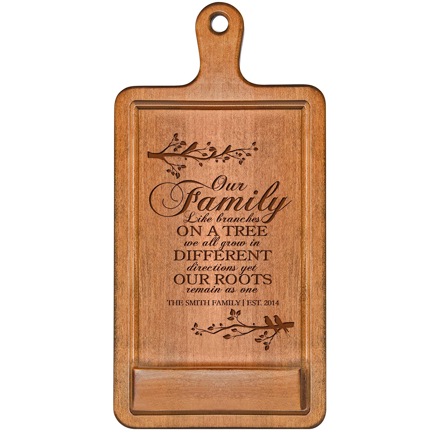 Personalized Cherry iPad Cook Book Holder - Our Family Like Branches - LifeSong Milestones