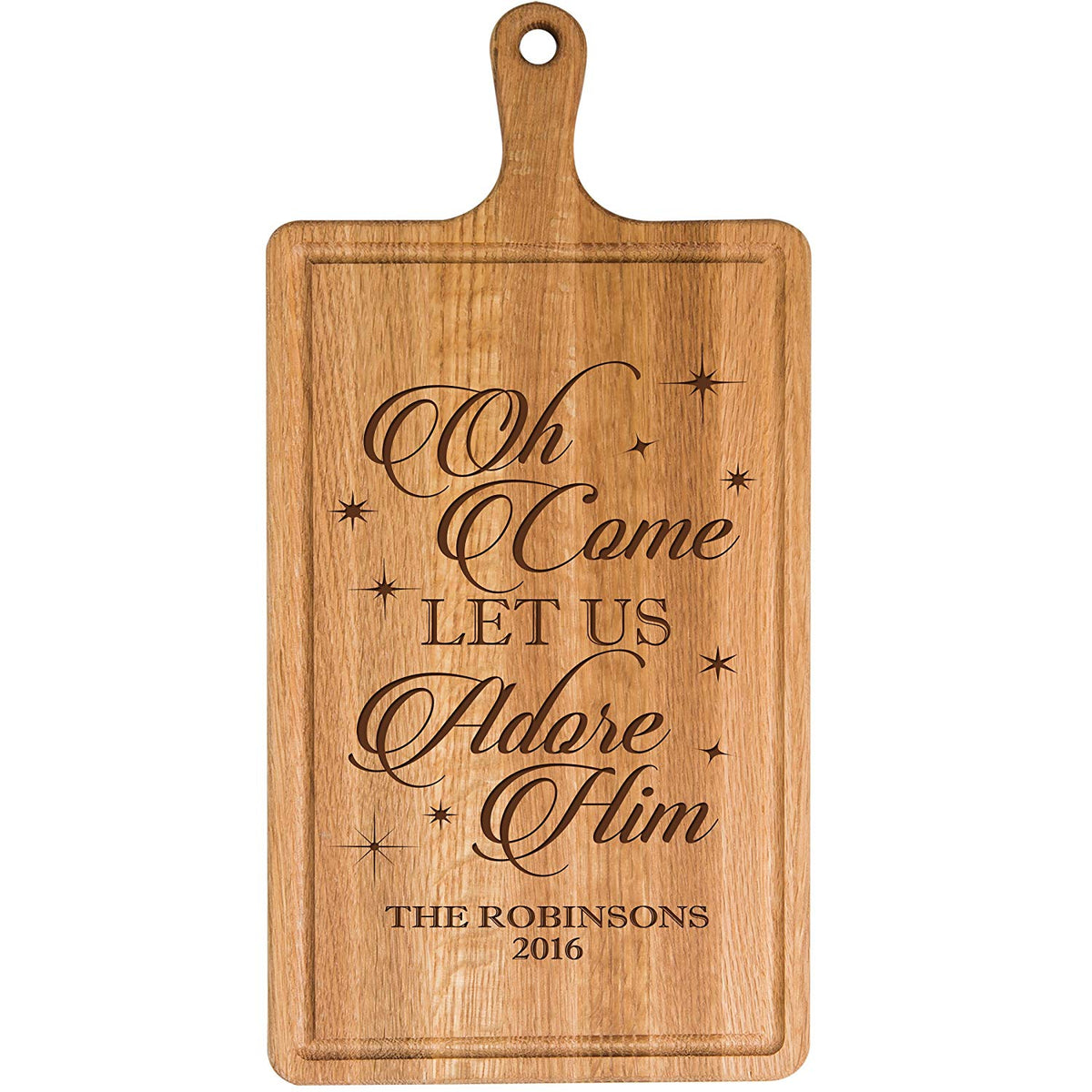 Personalized Christmas Cherry Cutting Boards - LifeSong Milestones