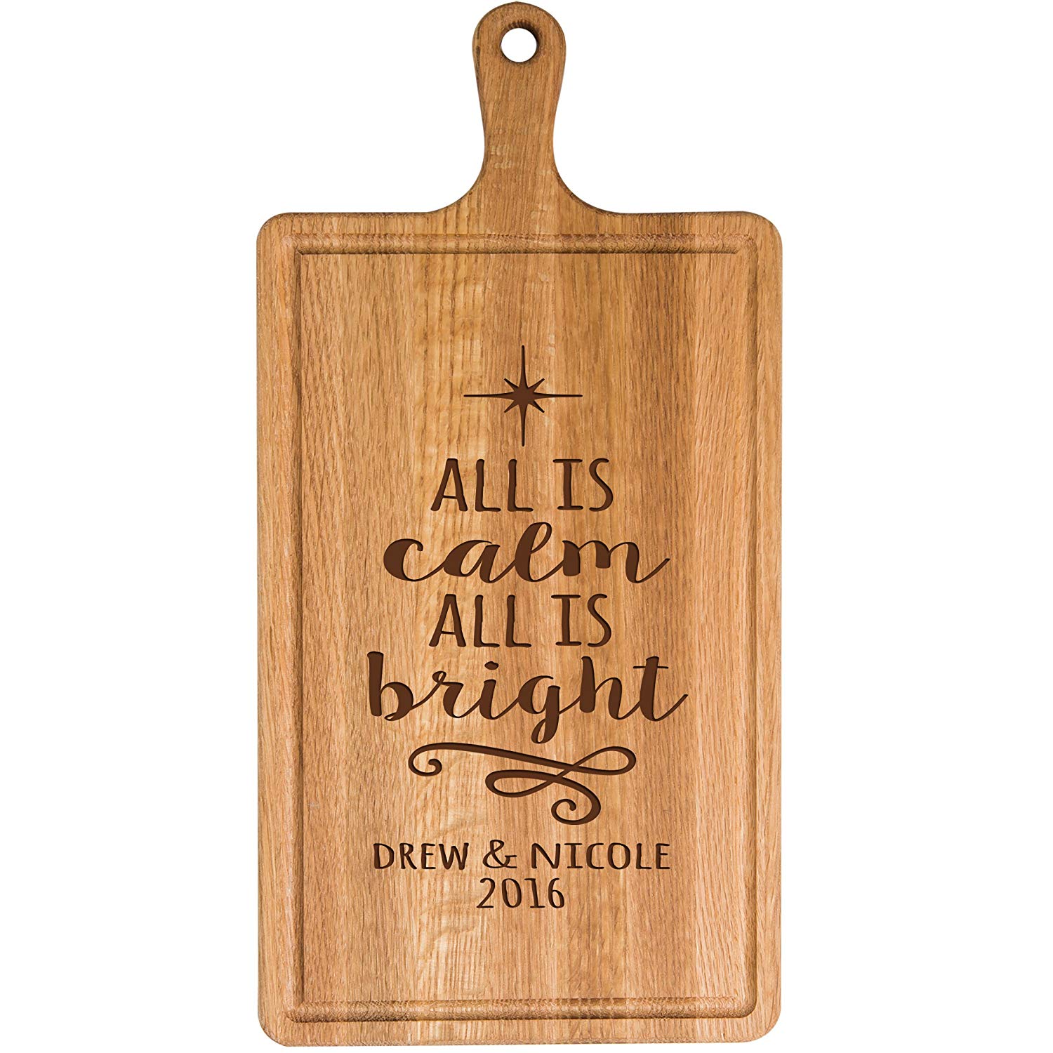 Personalized Christmas Cherry Cutting Boards - LifeSong Milestones