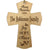 Personalized Christmas Cross Decor - Joy Hope Peace - LifeSong Milestones