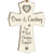 Personalized Christmas Engaged Wall Cross - LifeSong Milestones