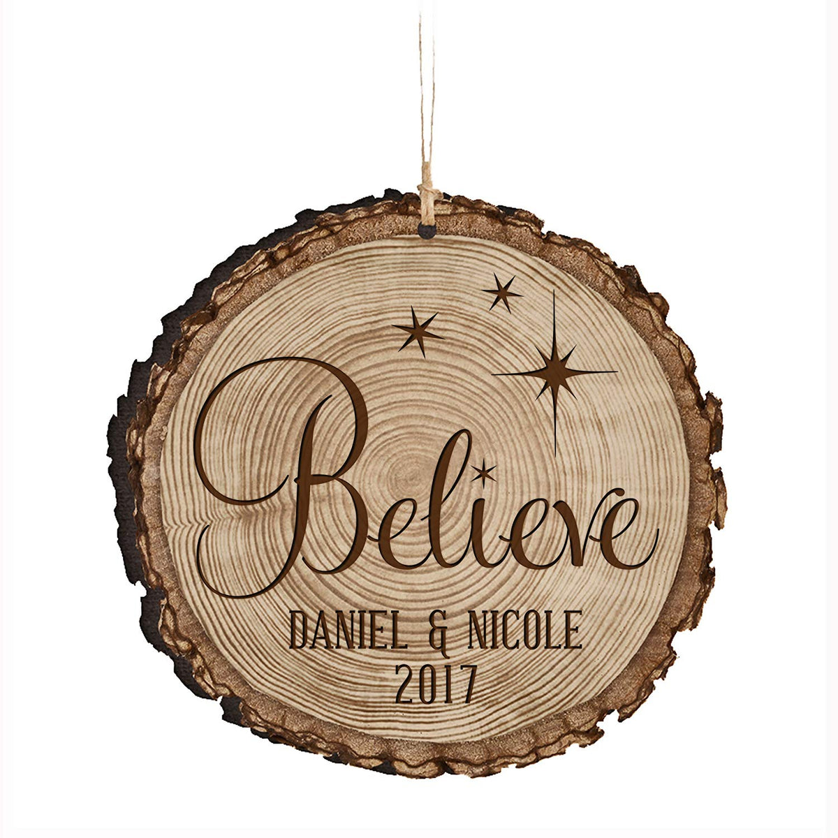 Personalized Couple Christmas Ornaments - LifeSong Milestones