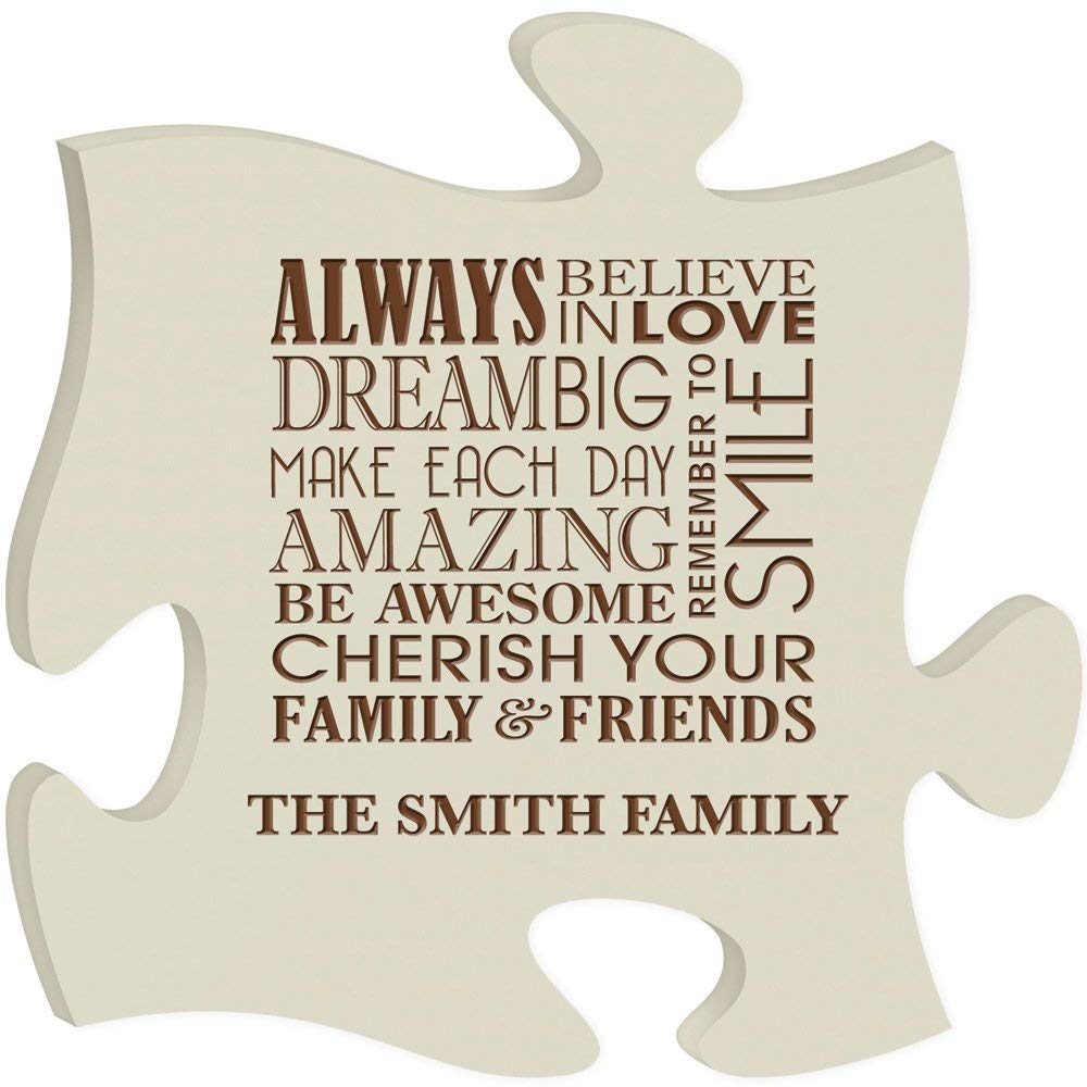 Everyday Puzzle Sign - Always Believe | Unique Gift - LifeSong Milestones