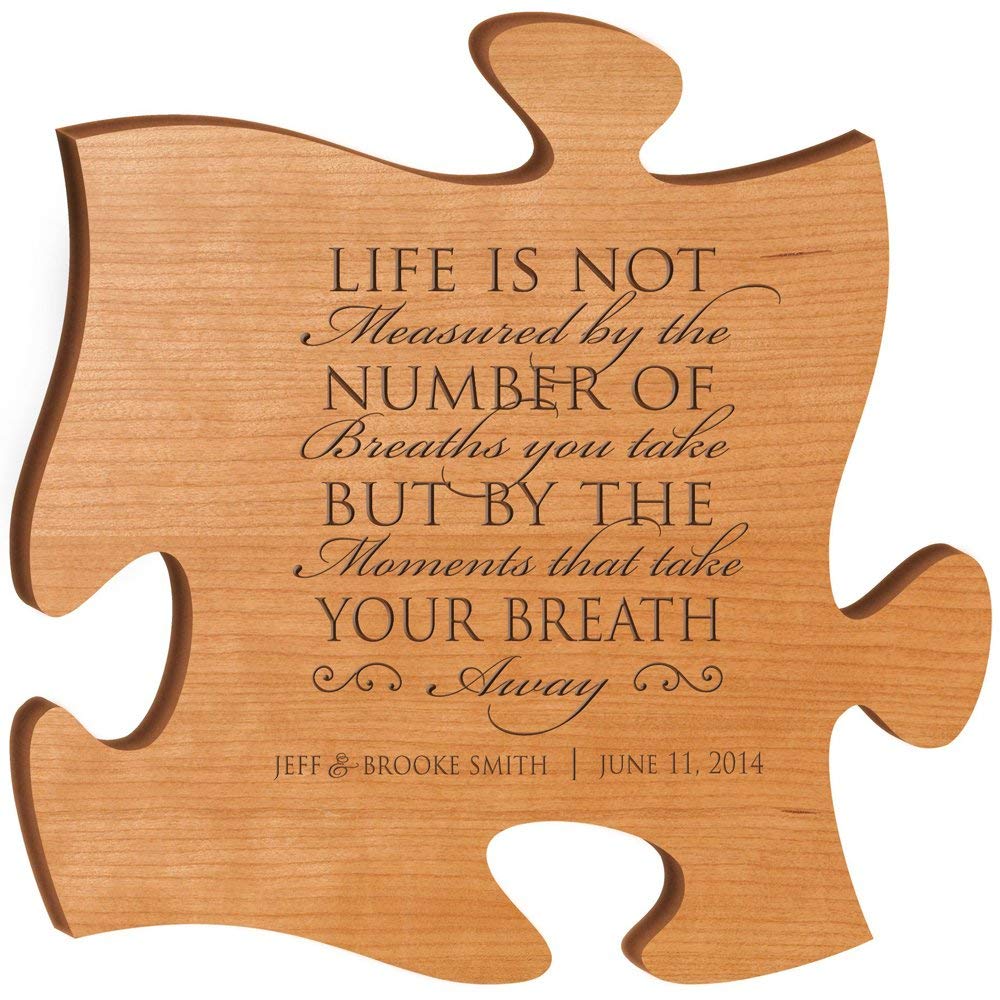Personalized Custom Engraved Puzzle Sign - Life - LifeSong Milestones