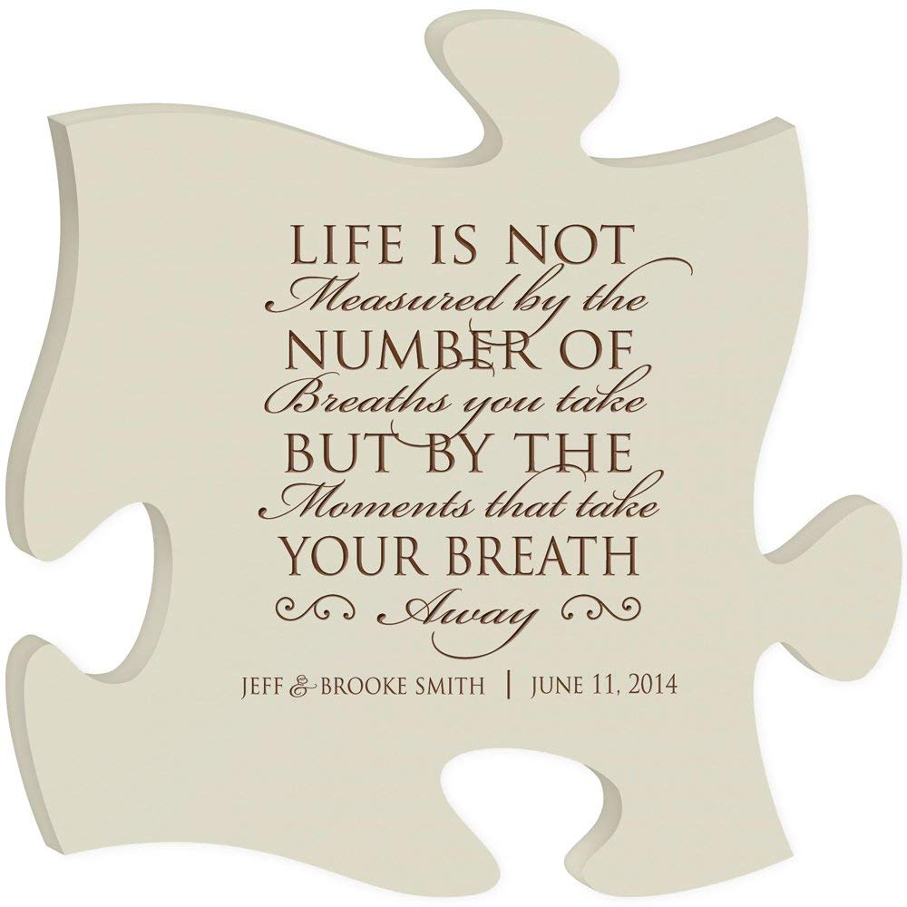 Personalized Custom Engraved Puzzle Sign - Life - LifeSong Milestones