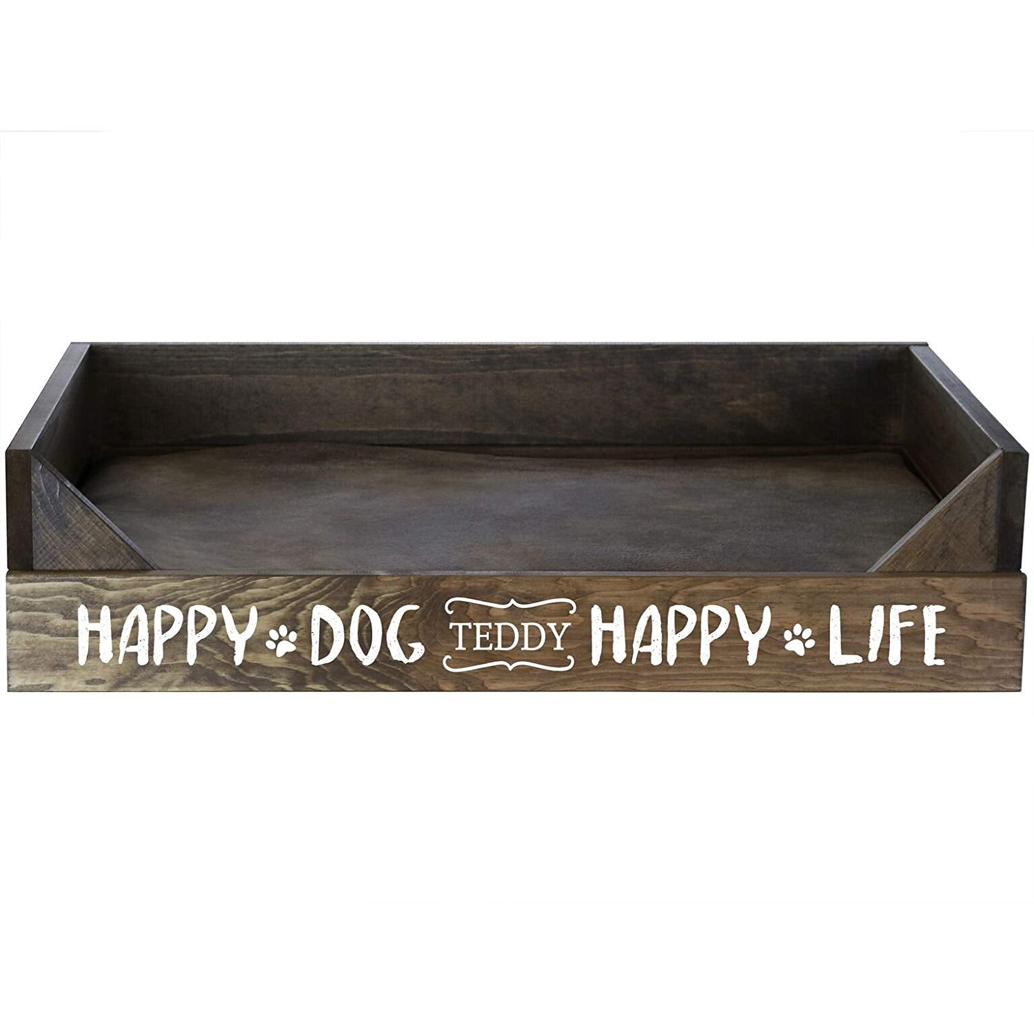 Personalized Dog Beds - Walnut - LifeSong Milestones