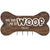 Personalized Dog Bone Sign With Hooks - Walnut You Had Me At Woof - LifeSong Milestones