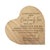 Personalized Engraved Memorial Heart Block A Limb Has Fallen 5” x 5.25” x 0.75” - LifeSong Milestones