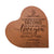 Personalized Engraved Memorial Heart Block I Carried You (Dove) 5” x 5.25” x 0.75” - LifeSong Milestones
