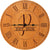 Personalized Engraved Monogram Cherry Wood Clock 12" - P - LifeSong Milestones