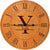 Personalized Engraved Monogram Cherry Wood Clock 12" - Y - LifeSong Milestones