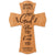 Personalized Engraved Wooden Dedication 8x11 Crosses - Dedicated In Christ - LifeSong Milestones