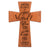 Personalized Engraved Wooden Dedication Crosses - Dedicated In Christ - LifeSong Milestones