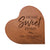 Personalized Engraved Wooden Inspirational Heart Block 5” x 5.25” x 0.75” - Home Sweet Home - LifeSong Milestones