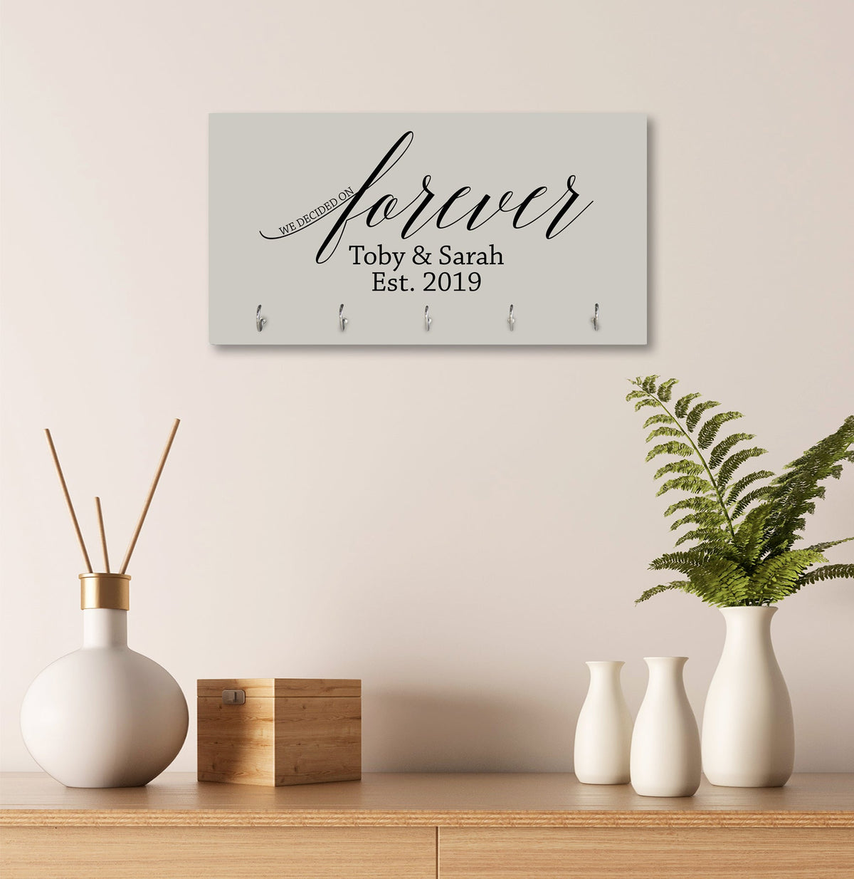 Personalized Established Key Holders - Decided on Forever - LifeSong Milestones