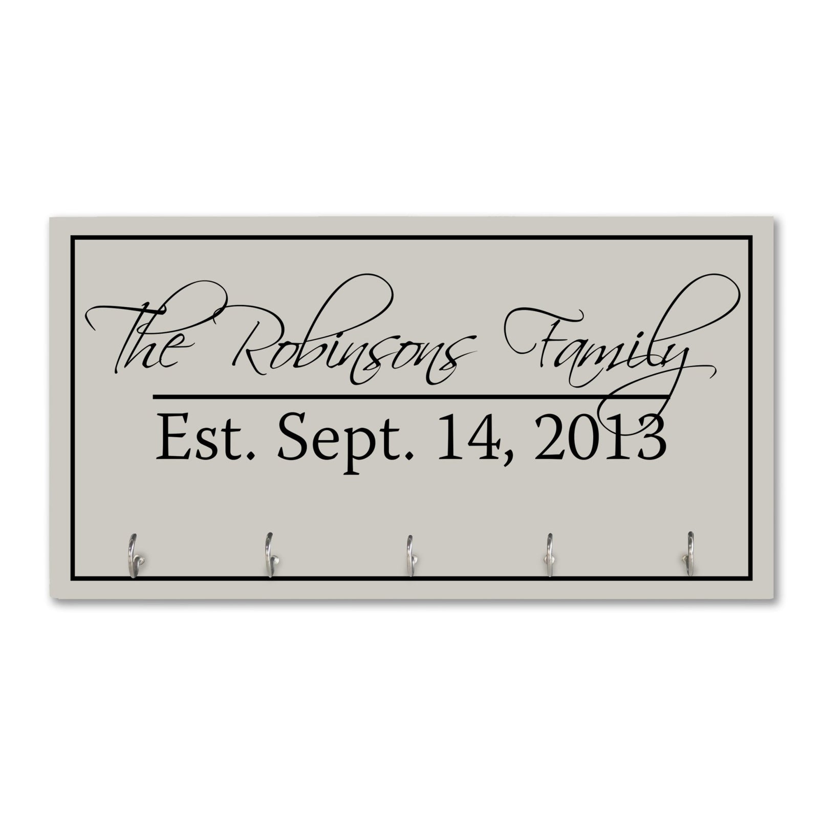 Personalized Established Key Holders - Established 1 - LifeSong Milestones