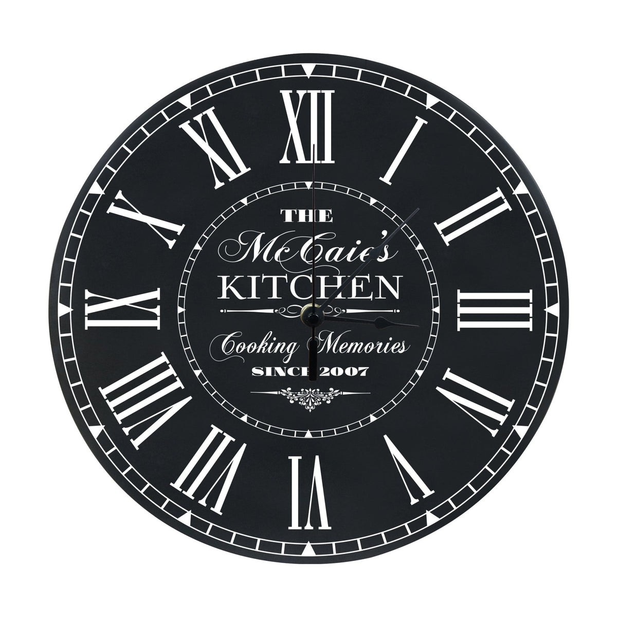 Personalized Everyday Home and Family Clocks - The Kitchen Cooking Memories - LifeSong Milestones