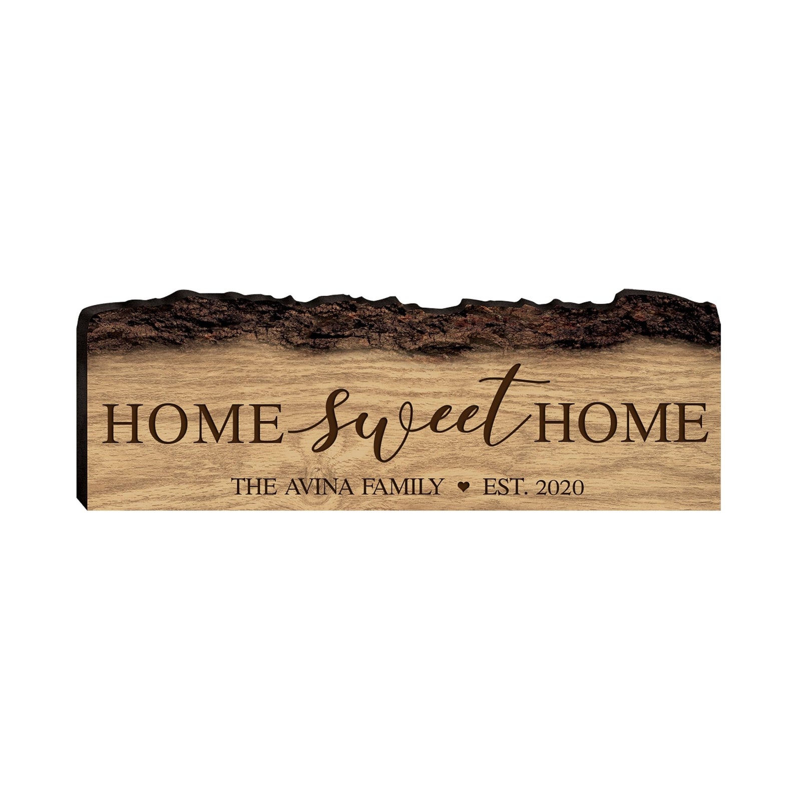 Personalized Family And Home Barky Wooden Wall Hanging Plaque 16x6 - HOME - LifeSong Milestones