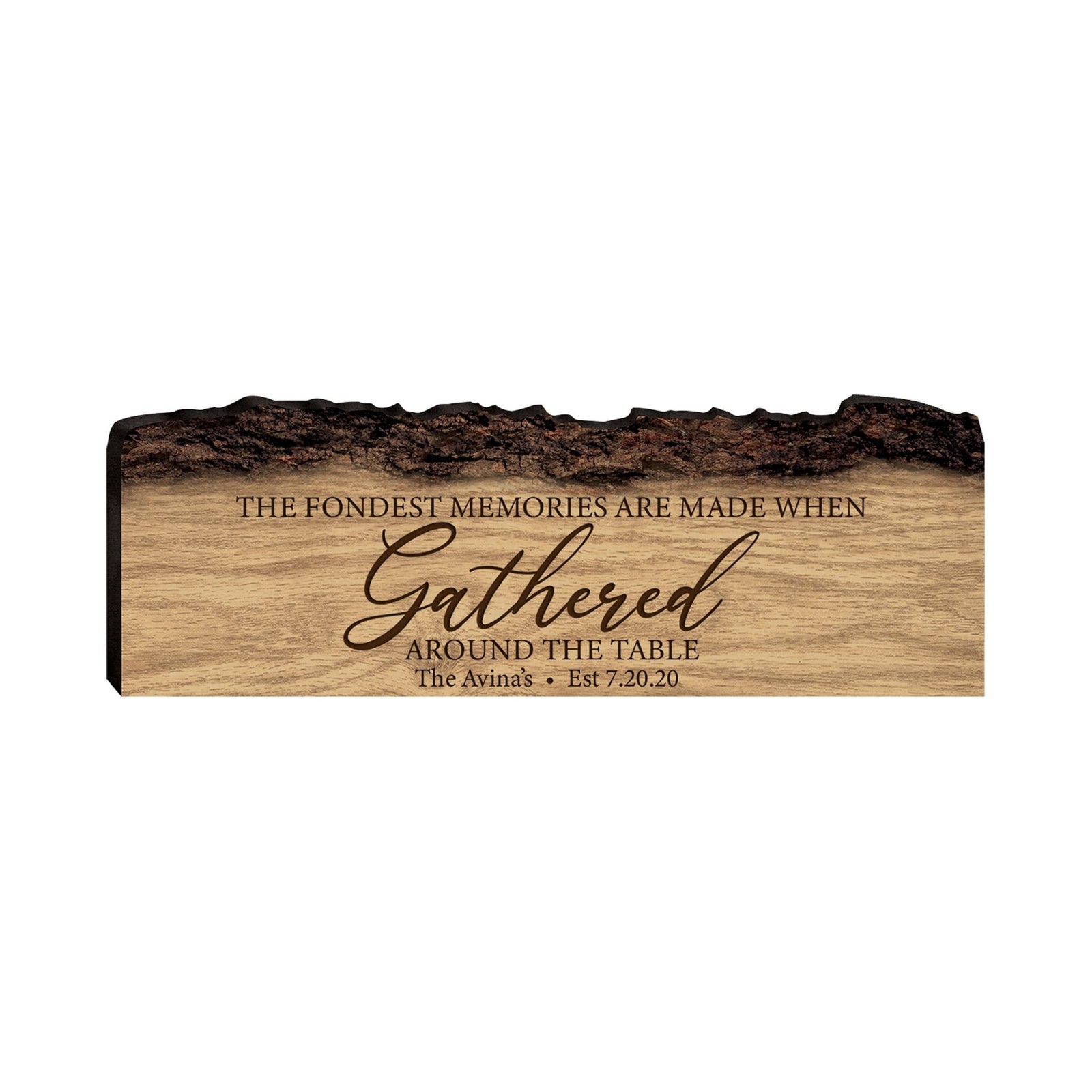 Personalized Family And Home Barky Wooden Wall Hanging Plaque 16x6 - HOME - LifeSong Milestones