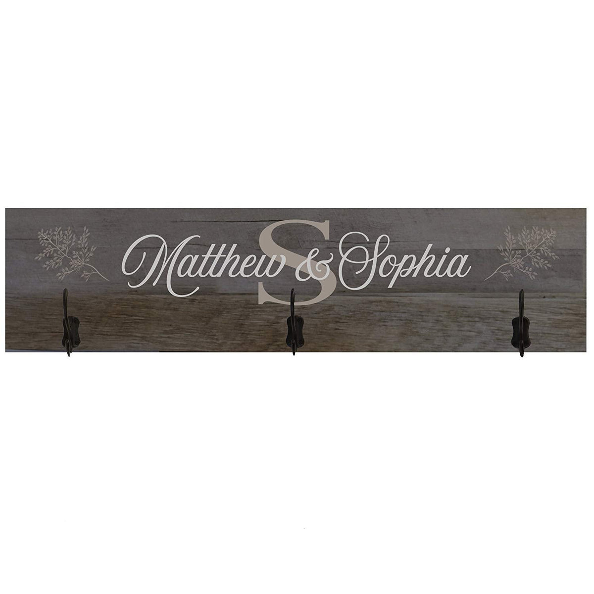 Personalized Family Established Coat Rack Wall Sign - LifeSong Milestones