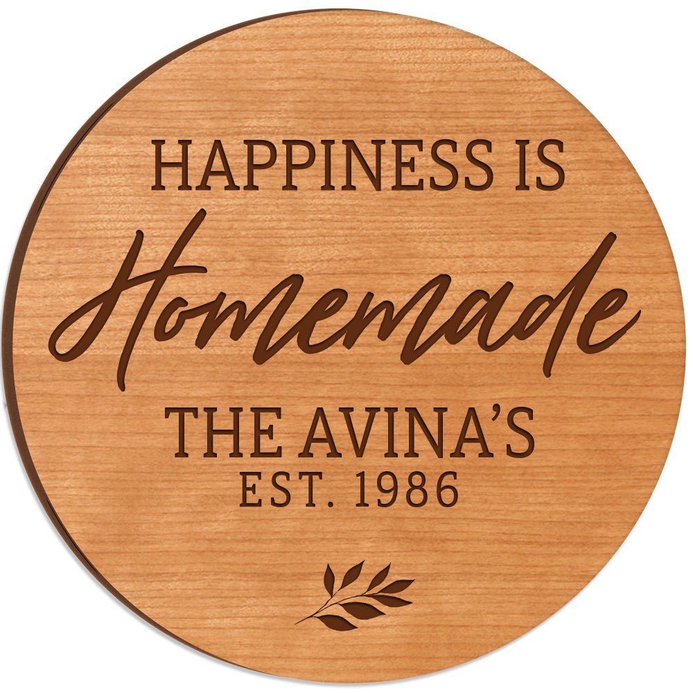 Personalized Family Established Lazy Susan Home Décor - LifeSong Milestones