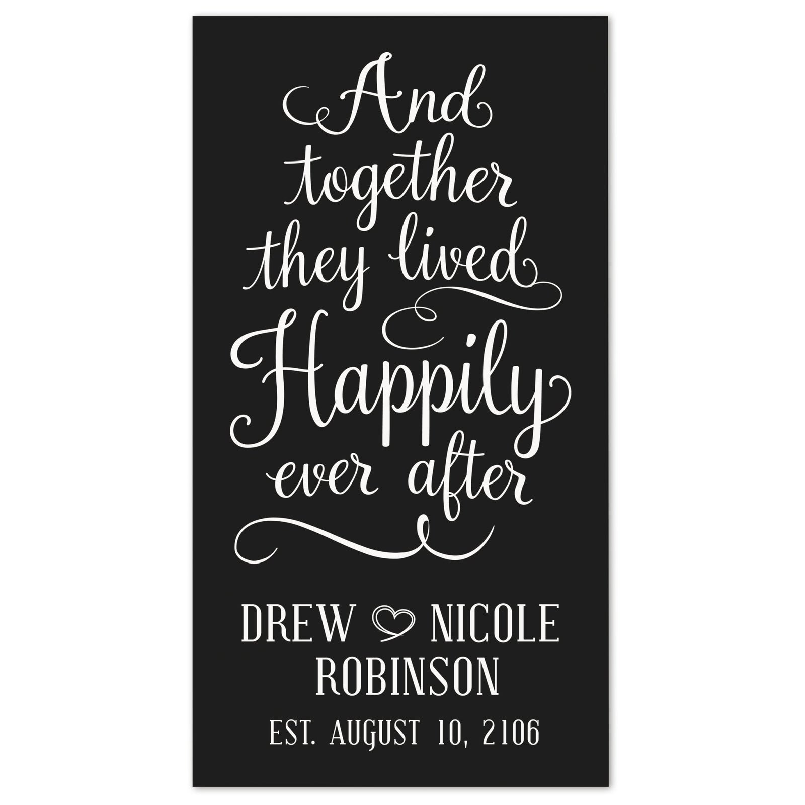 Personalized Family Housewarming Plaque - And Together - LifeSong Milestones